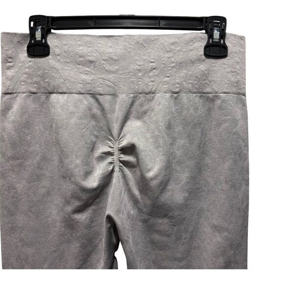 Gymshark Womens High-Waisted Seamless Leggings Size XL Activewear Gray - Picture 4 of 6